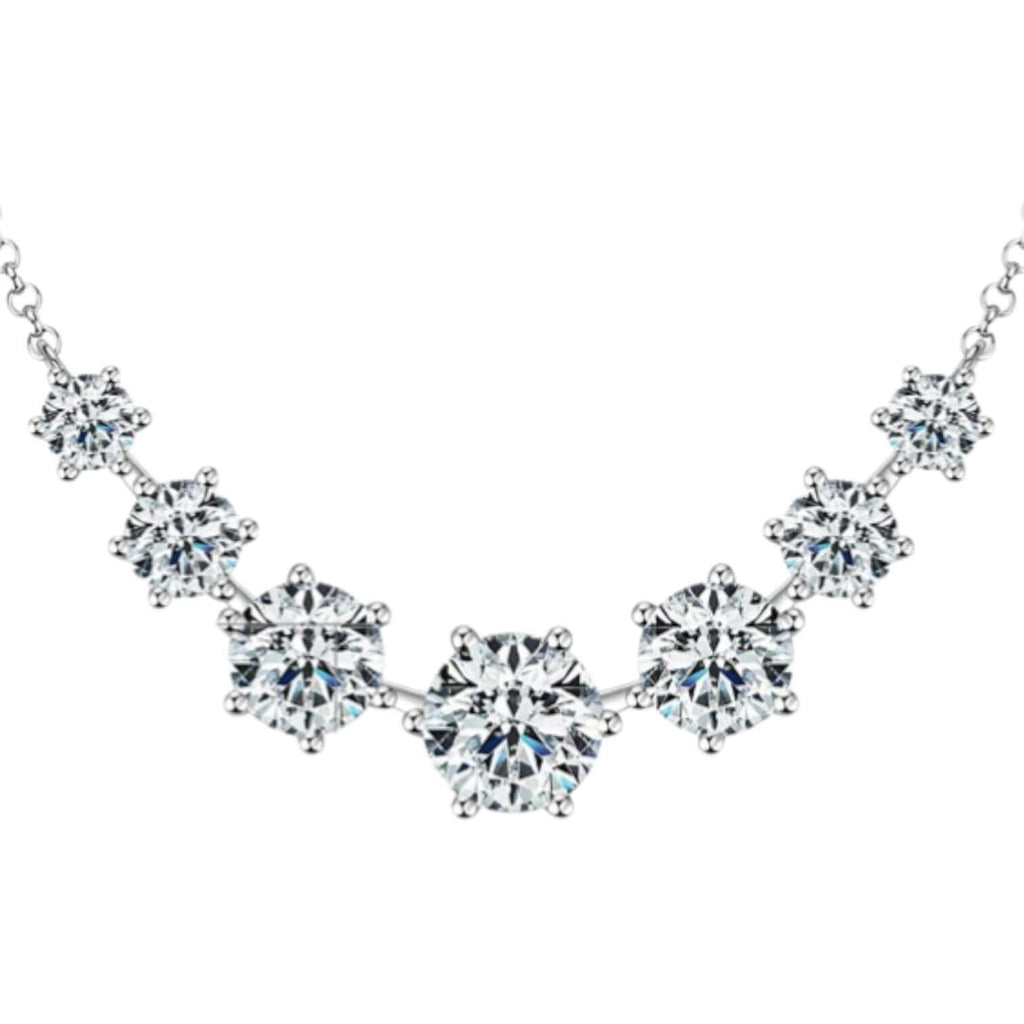 Moissanite Necklace - Certified - Marùe