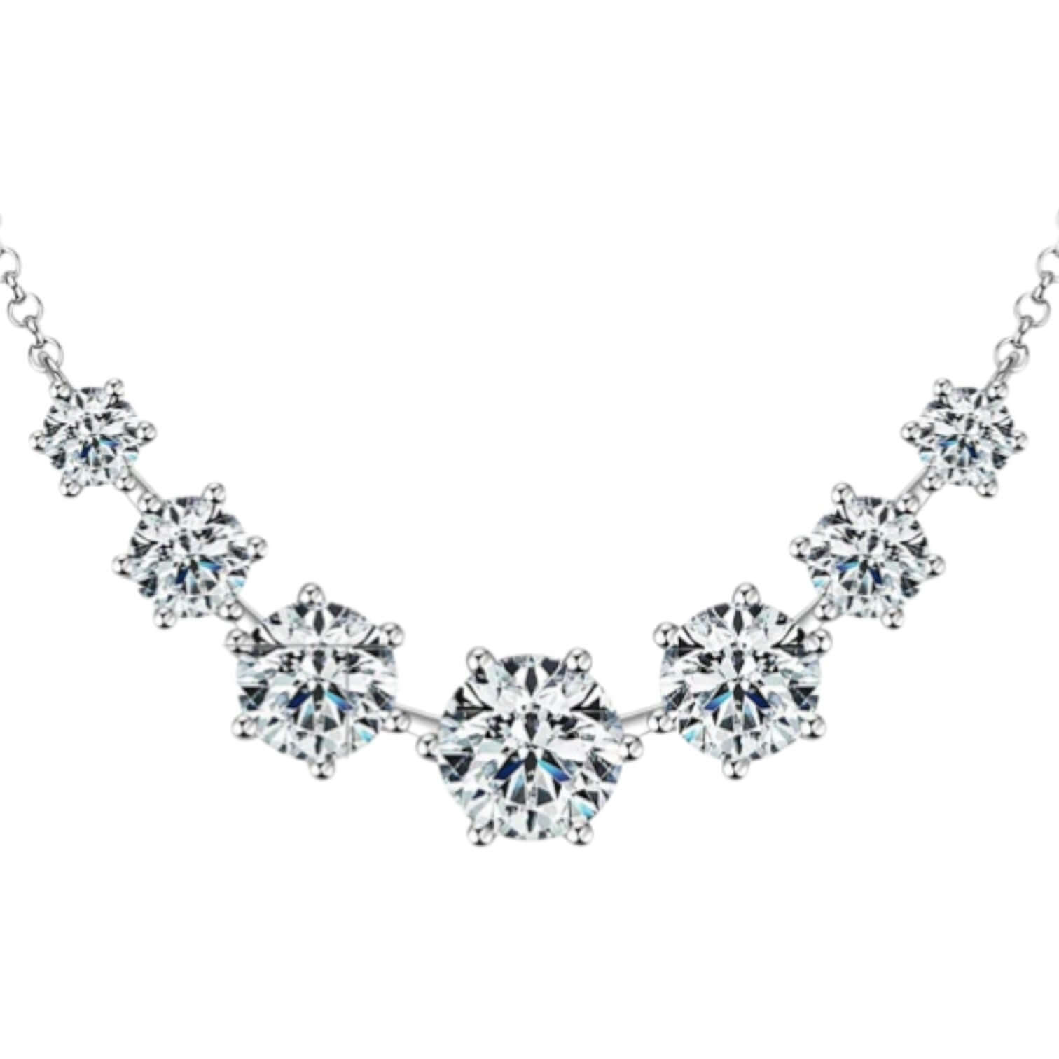 Moissanite Necklace - Certified - Marùe