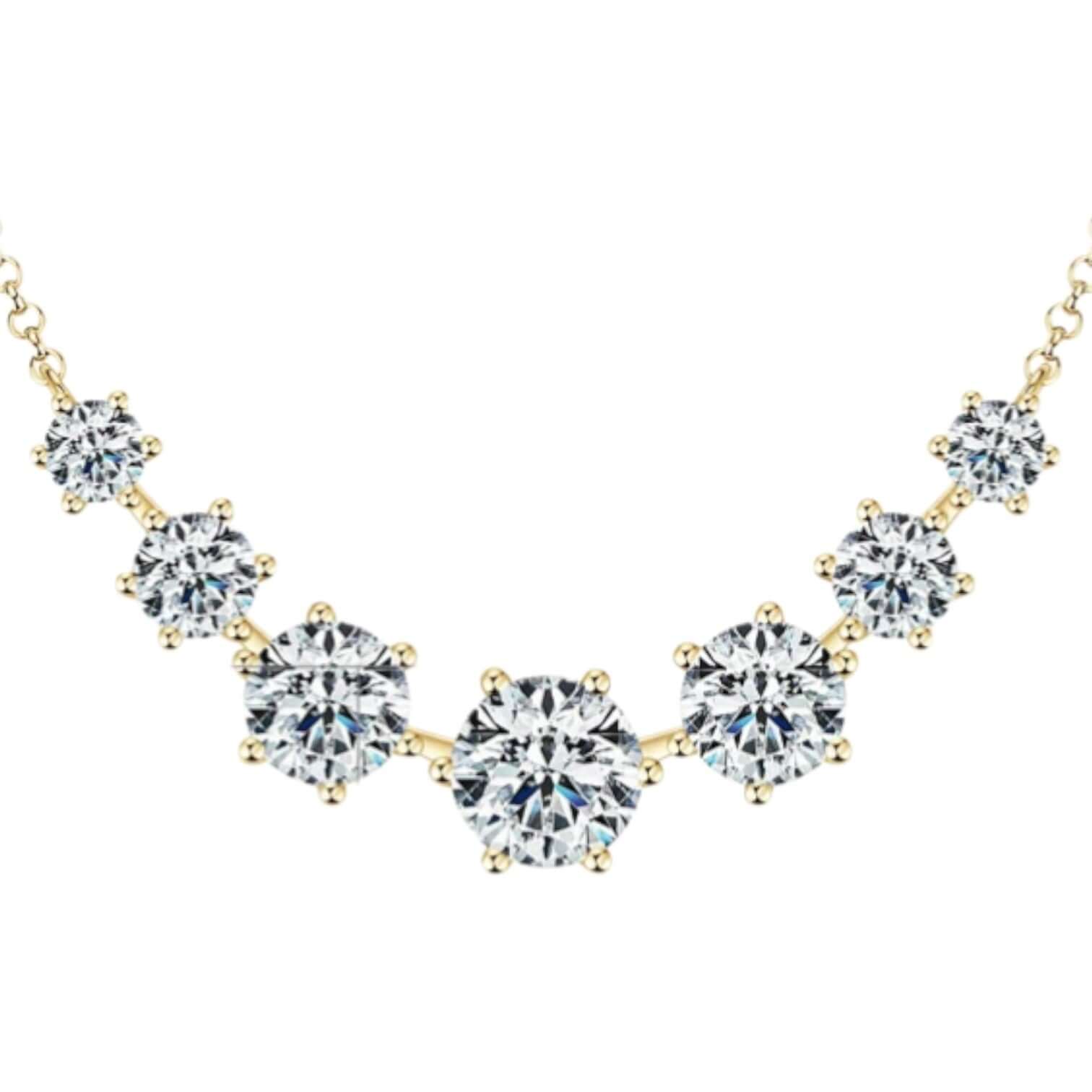 Moissanite Necklace - Certified - Marùe