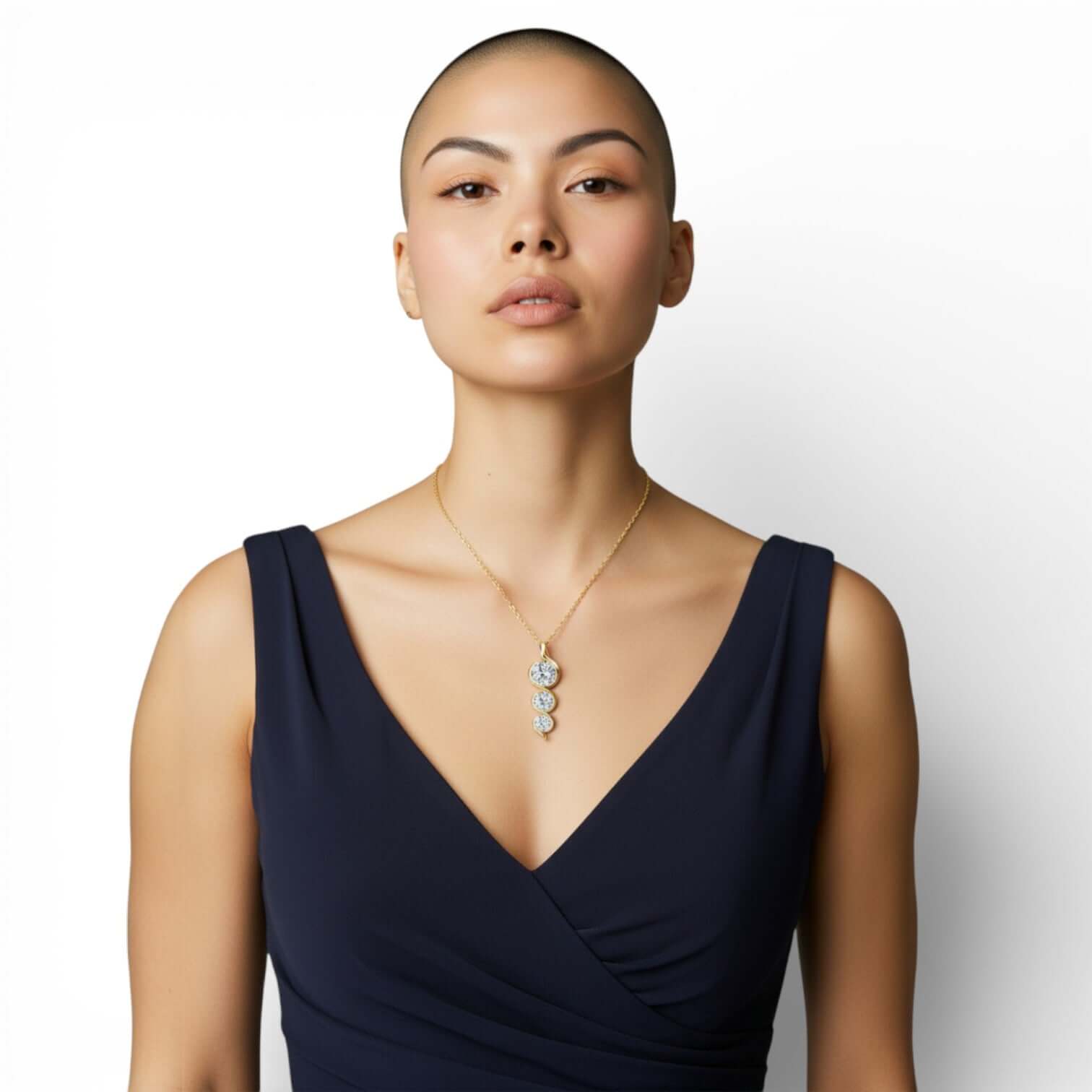 Moissanite Necklace in 925 Sterling Silver - Marùe
