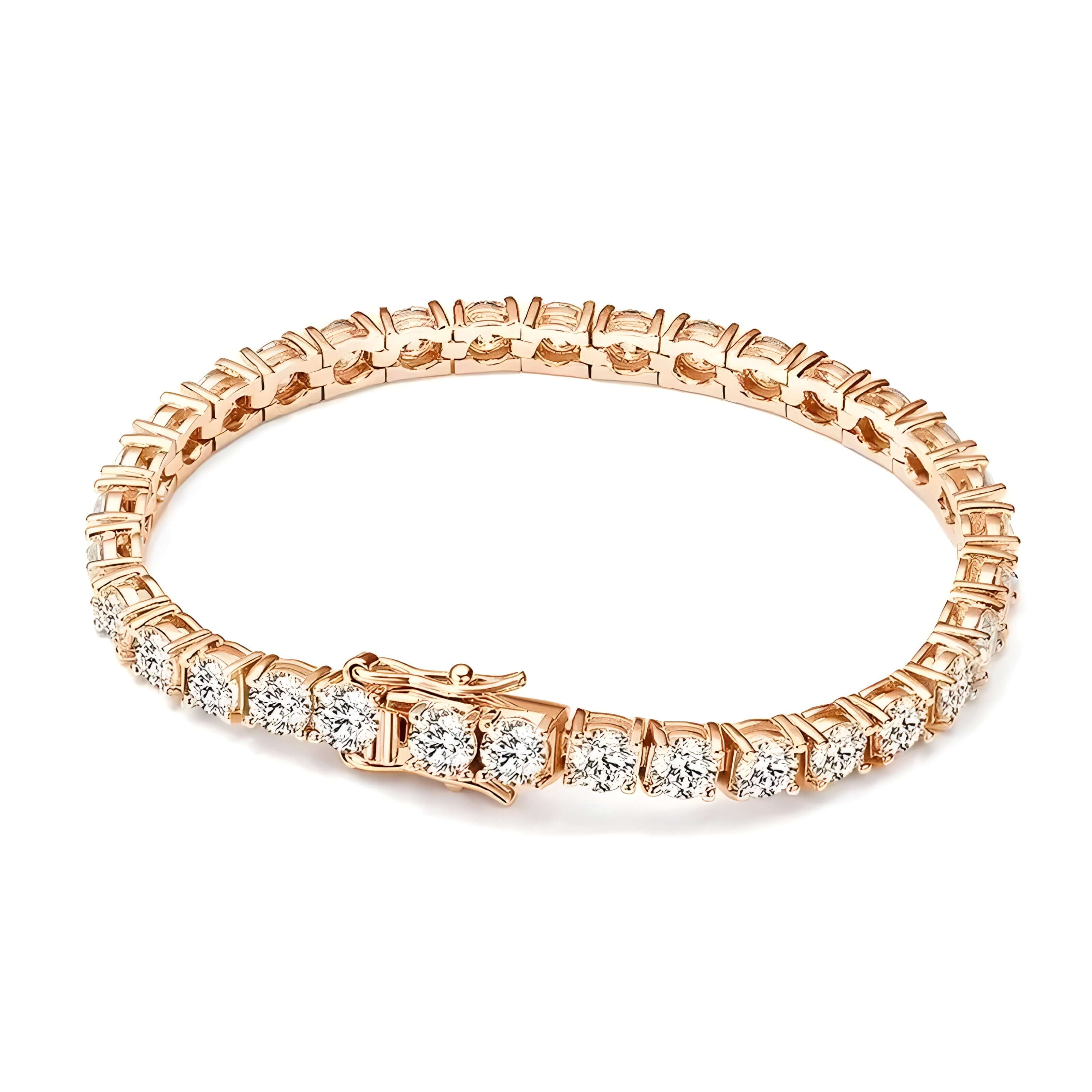 Tennis Bracelet - Moissanite 18K Gold - Marùe