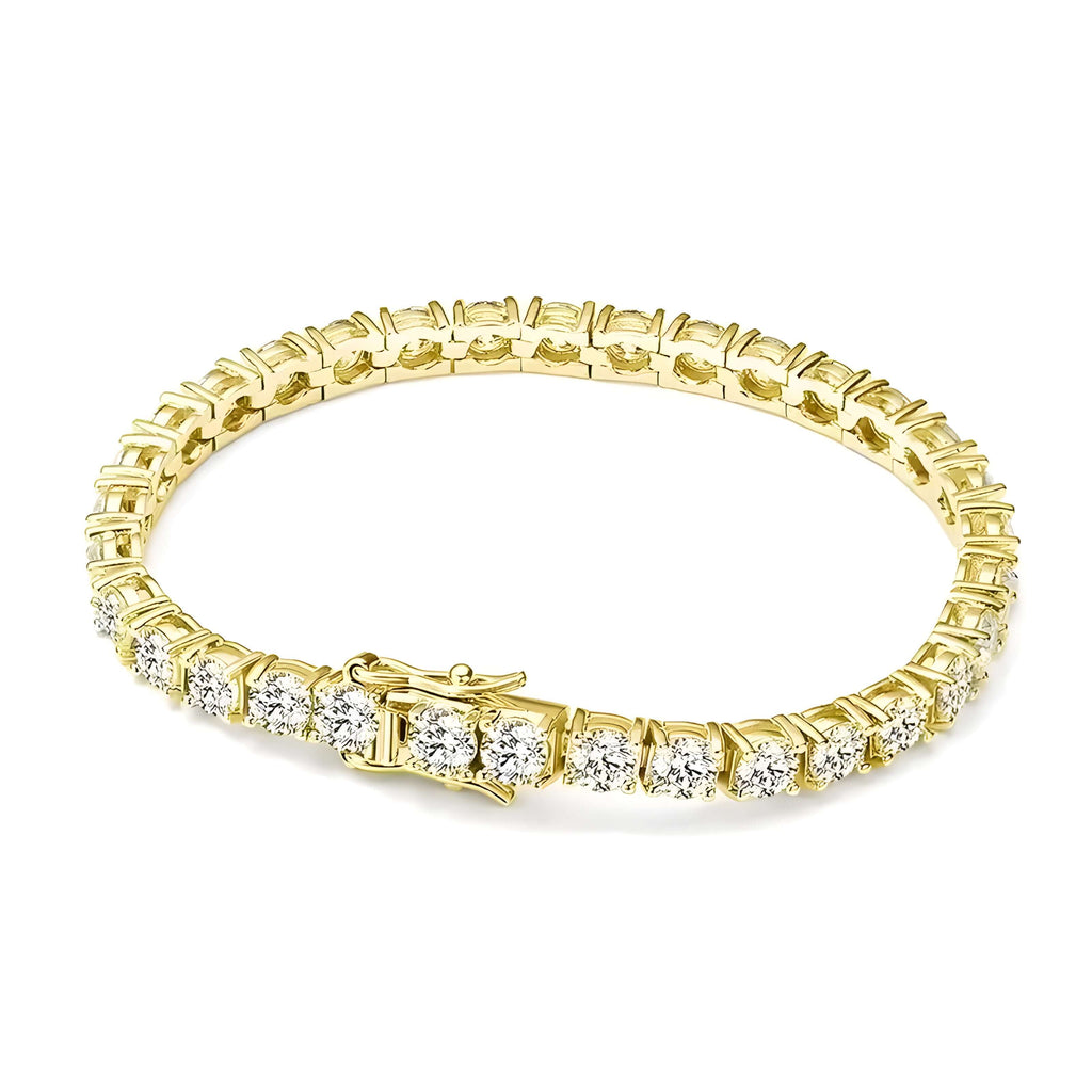 Tennis Bracelet - Moissanite 18K Gold - Marùe