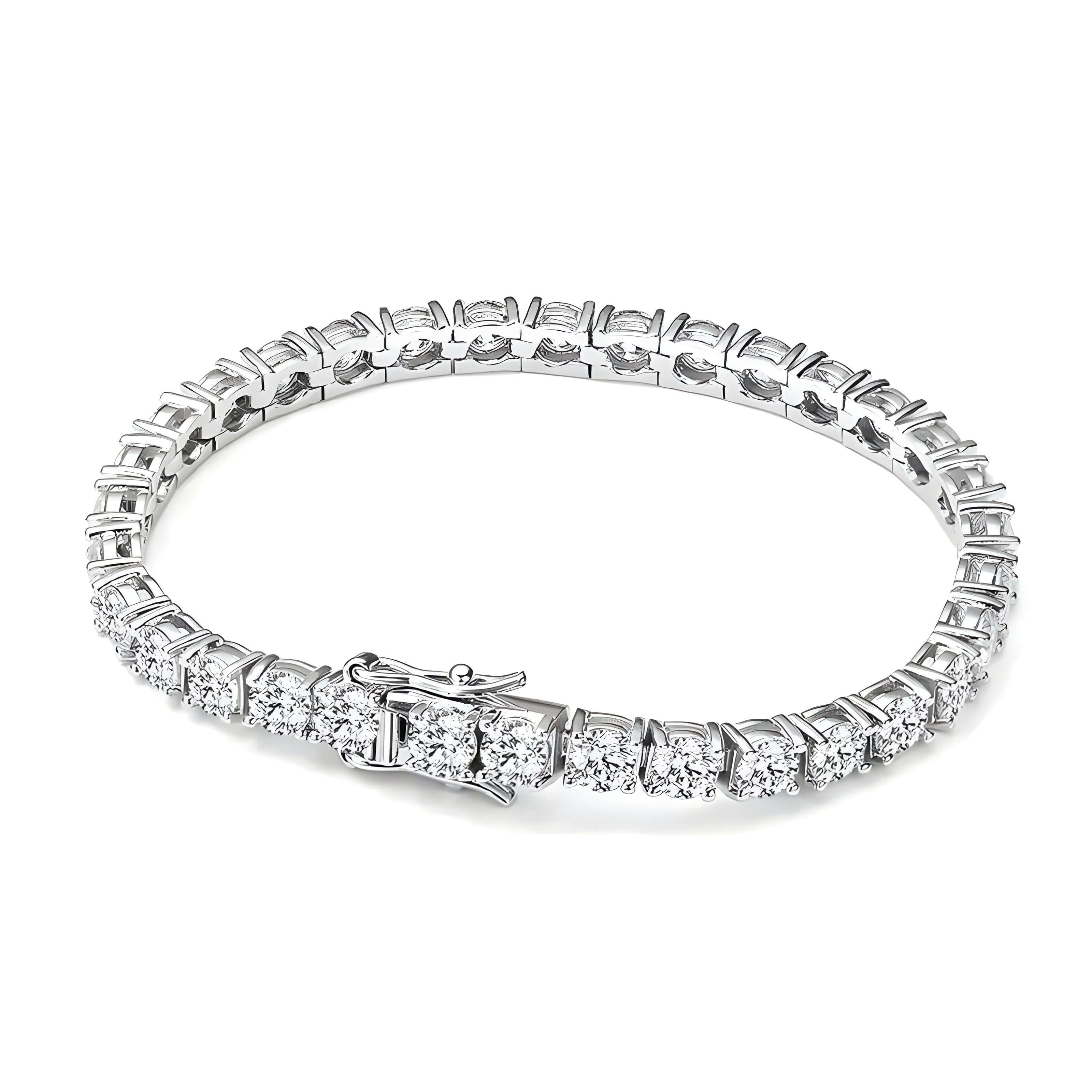 Tennis Bracelet - Moissanite 18K Gold - Marùe
