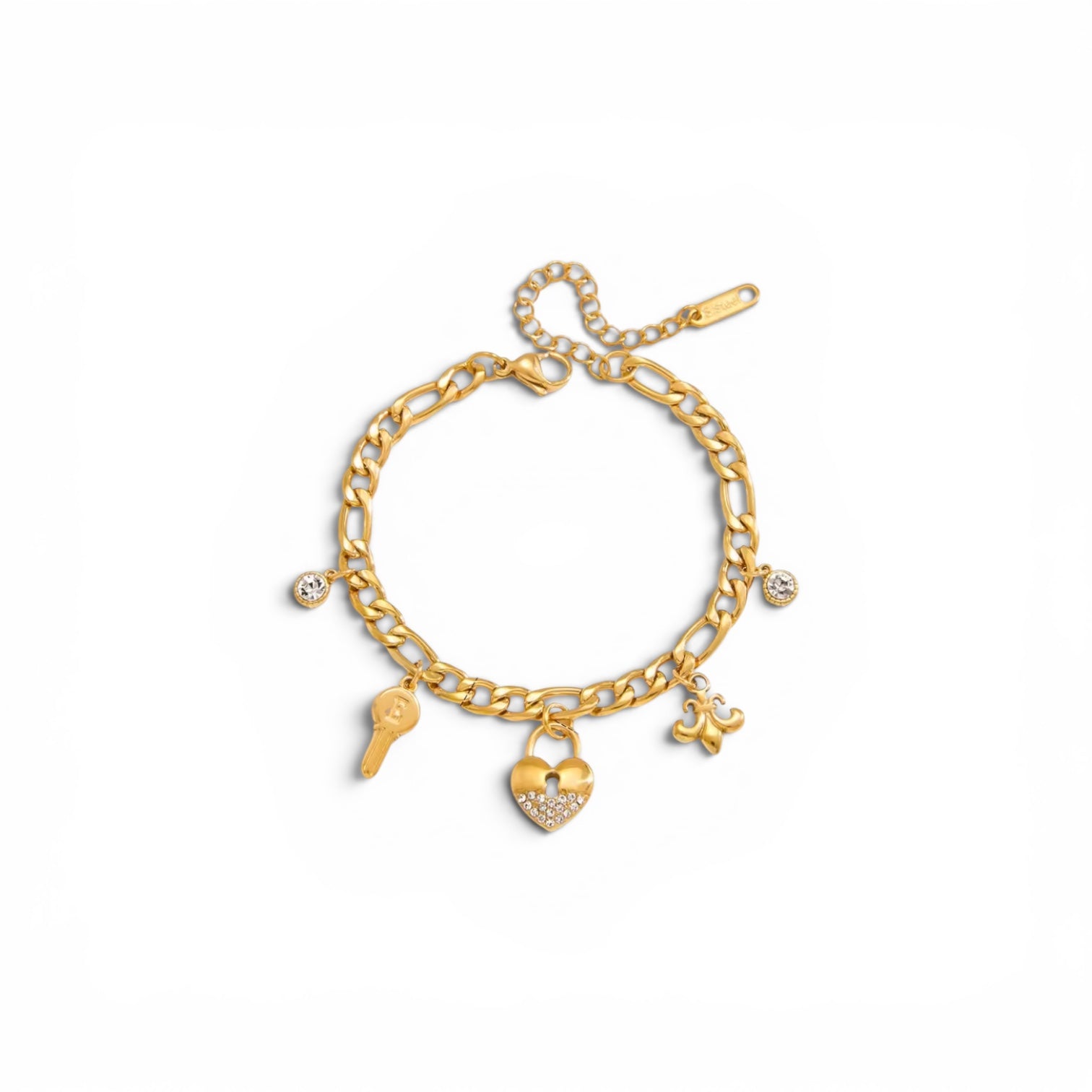 Bracelet Gold Hypoallergenic Stainless Steel