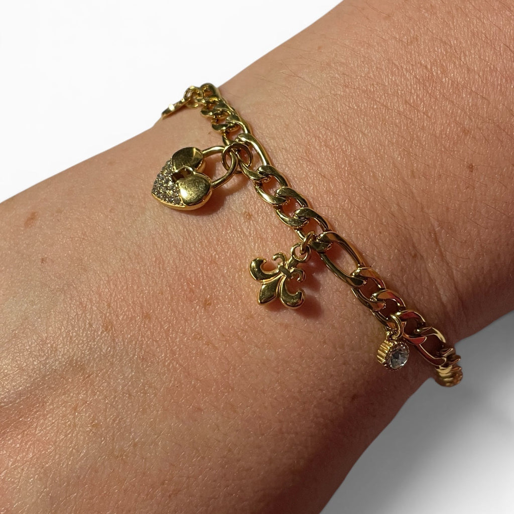 Bracelet Gold Hypoallergenic Stainless Steel