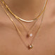 Moon and Star Necklace Set