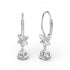 Moissanite Drop Earring 925 Sterling Silver