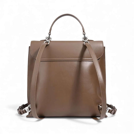 Zaino in pelle scamosciata vera