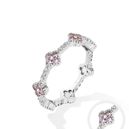 Genuine Moissanite Ring for Women – 925 Sterling Silver, Gold Plated with Certificate