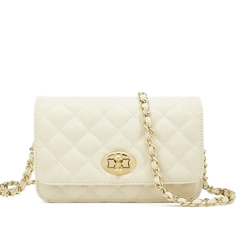 Crossbody Bag with gold chain