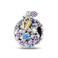 Charm Bead 925 Sterling Silver Butterfly, Daisy & Rose