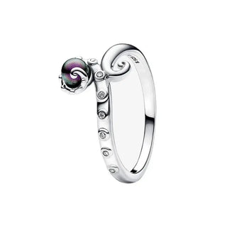 New Princess Ring Series Sterling Silver with elegant crown design and sparkling zircon inlay, perfect for any occasion.
