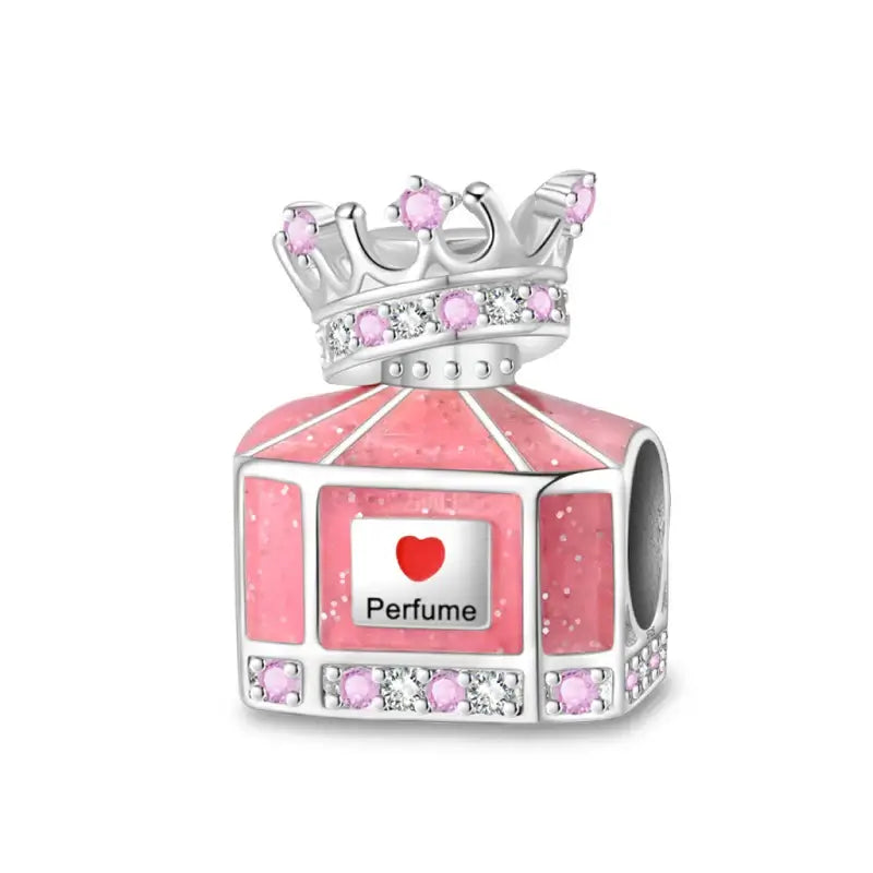 Charm Bead 925 Sterling Silver Butterfly, Daisy & Rose