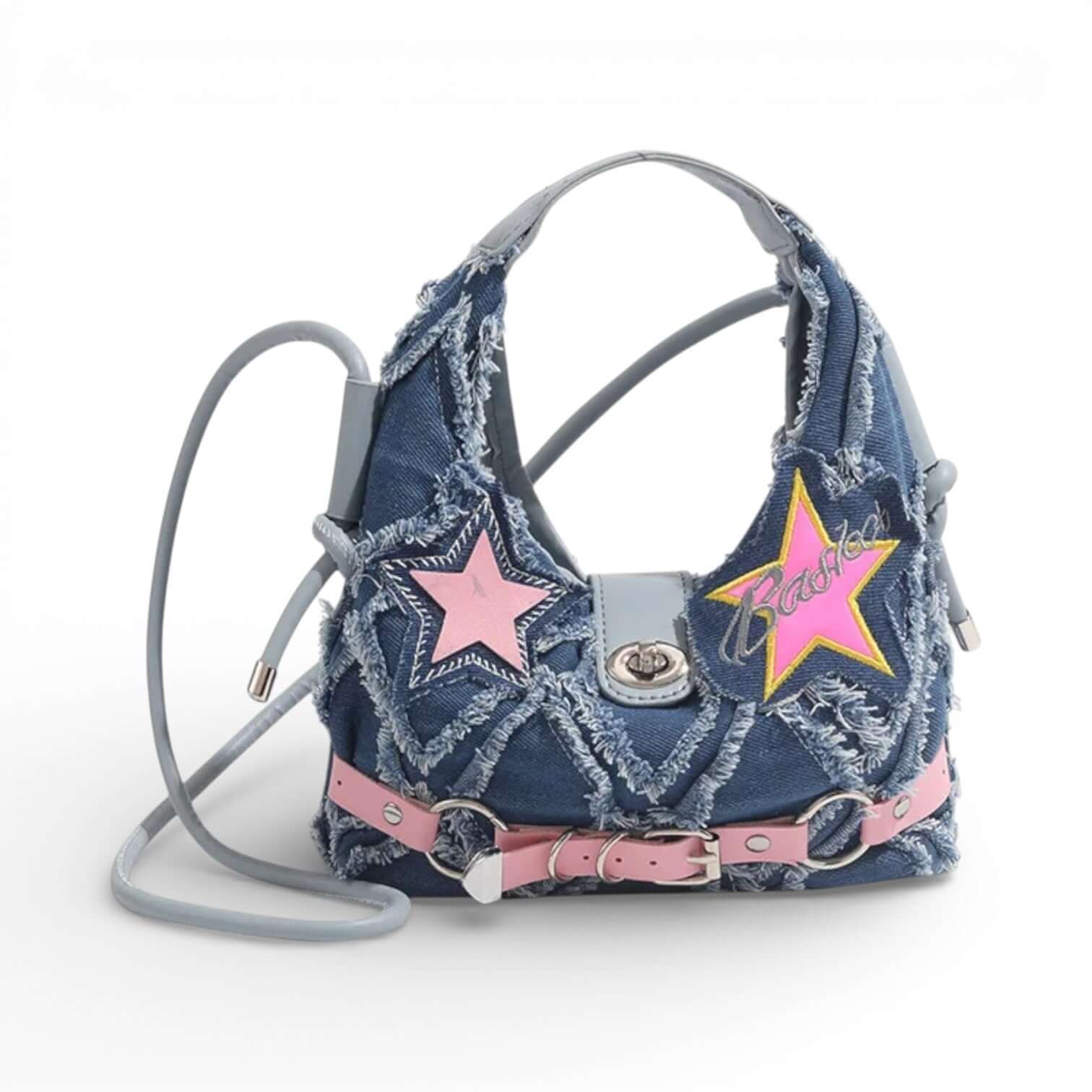Denim Crossbody Bag