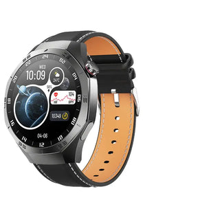 Multifunctional Sports Smartwatches displayed with a black silicone strap, featuring a digital screen and health tracking features.