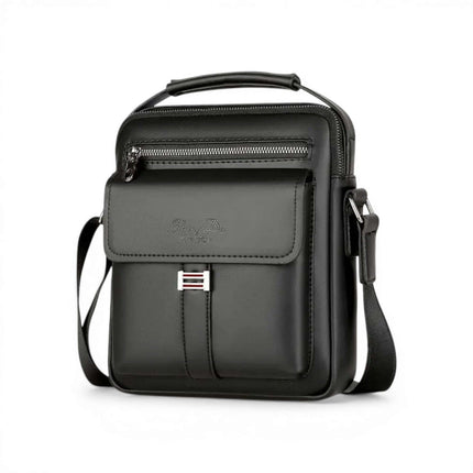 Herren-Schultertasche aus echtem Leder