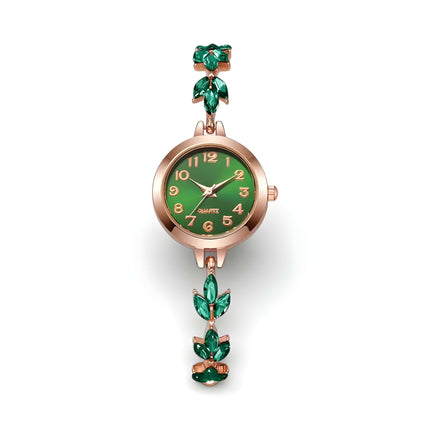 Montre-bracelet femme avec cristaux