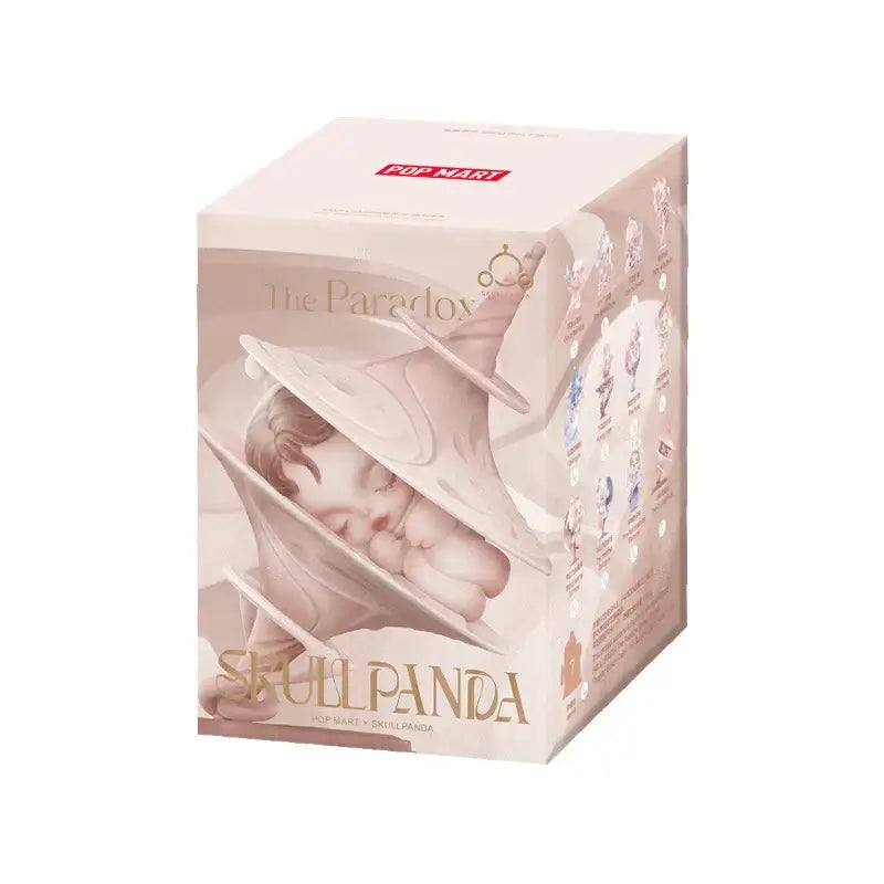 POP MART Skull Panda collectible box featuring unique design and premium craftsmanship for fans and collectors.