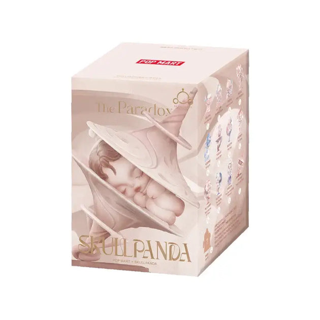 POP MART Skull Panda collectible box featuring unique design and premium craftsmanship for fans and collectors.