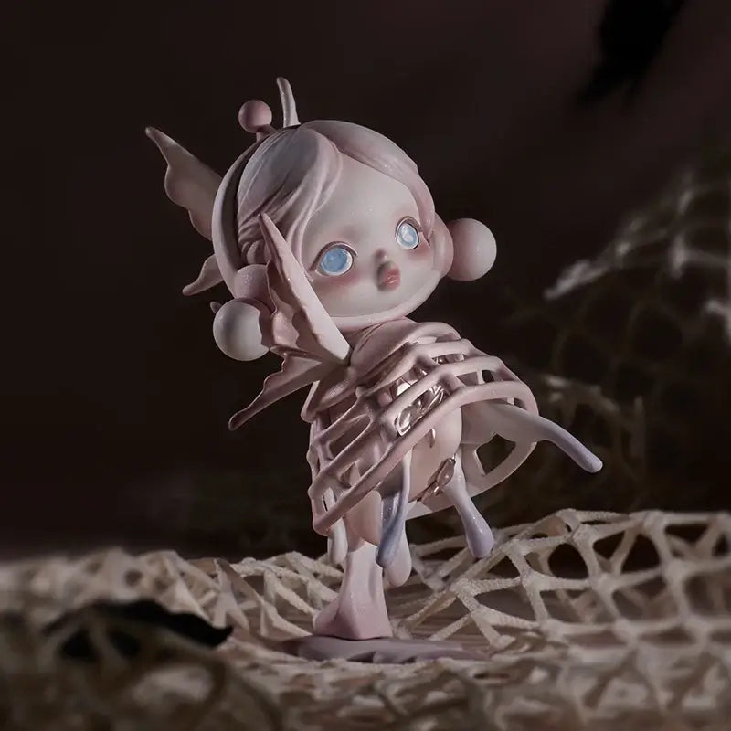 POP MART collectible model in pink with unique design, perfect for fans and collectors.