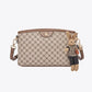 Monogram Crossbody Bag with Cute Bunny Charm