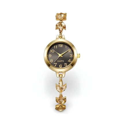 Montre-bracelet femme avec cristaux