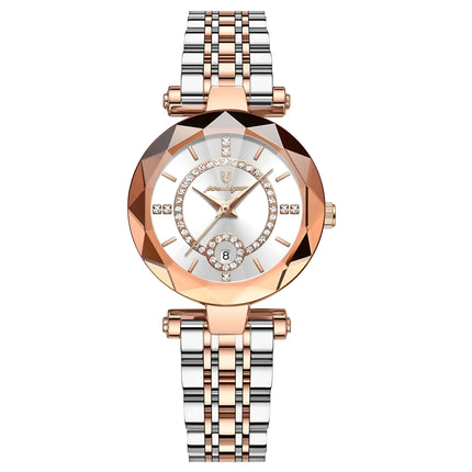 Montre-bracelet pour femme avec diamant