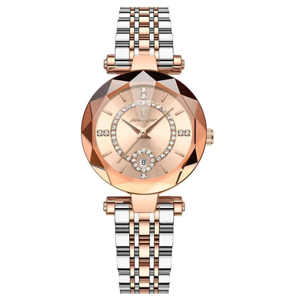 Montre-bracelet pour femme avec diamant