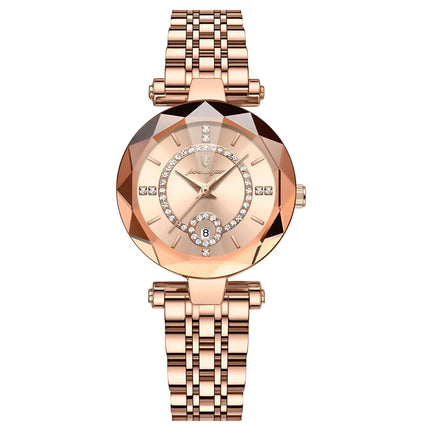 Montre-bracelet pour femme avec diamant