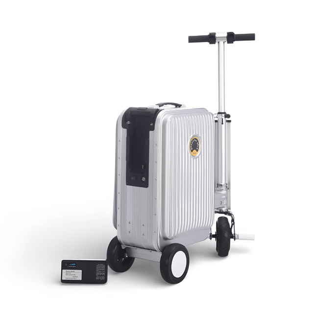 20-Inch Electric Luggage Trailer - Aluminum