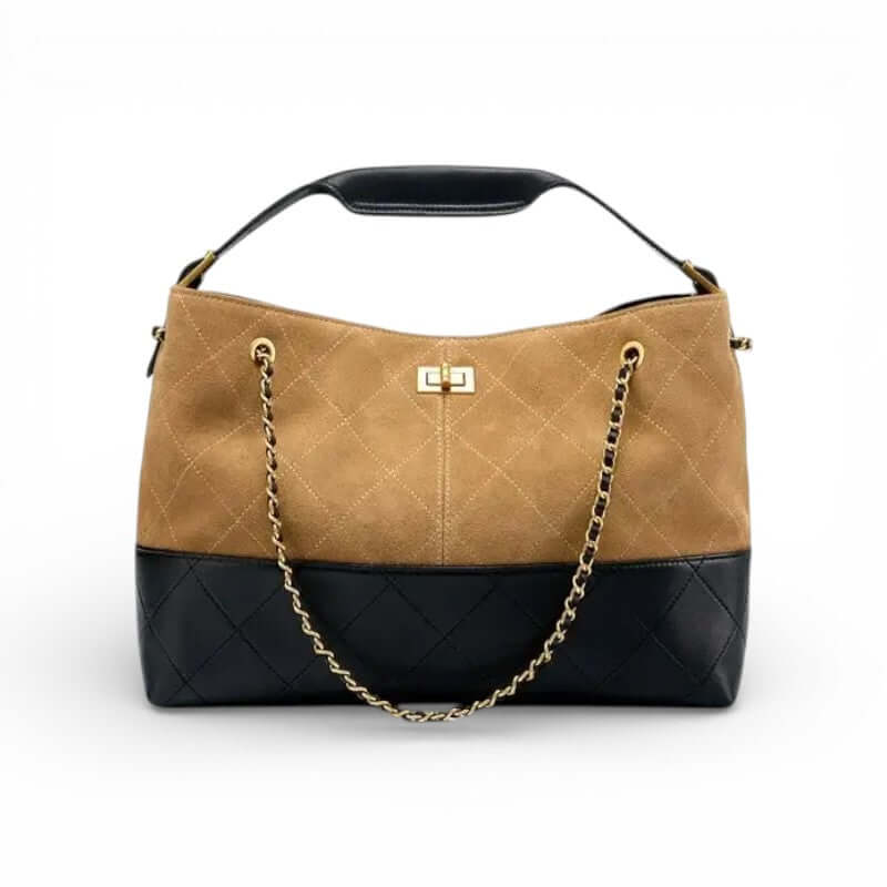 Suede Shoulder Bag