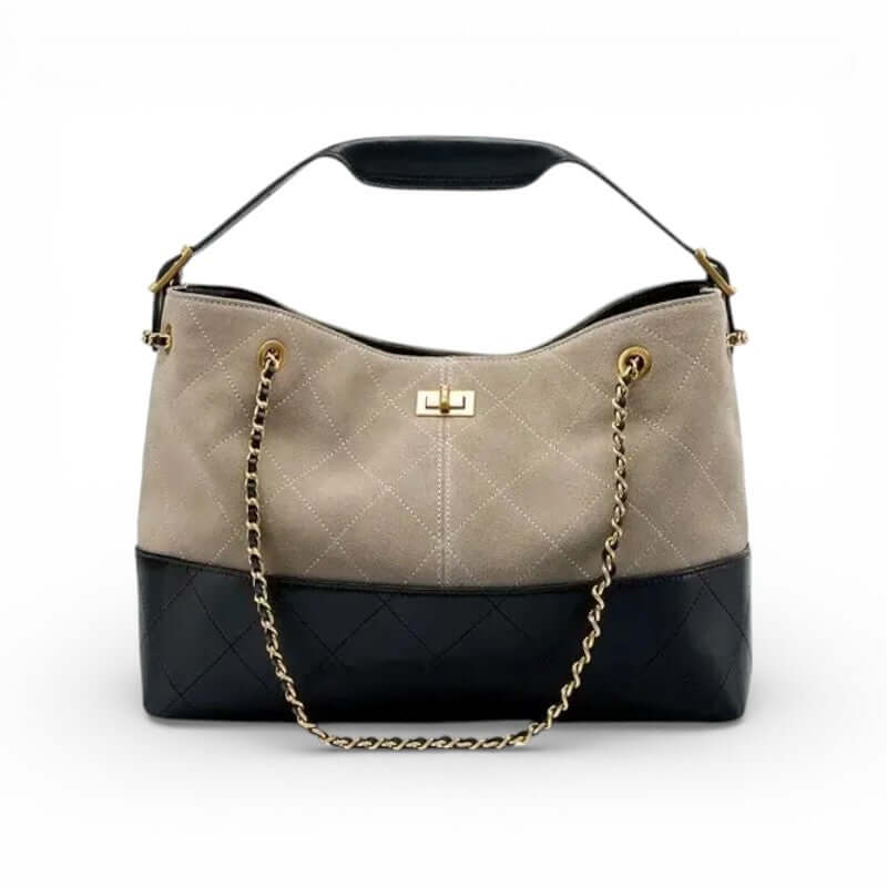 Suede Shoulder Bag