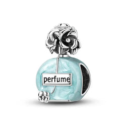 Charm Bead 925 Sterling Silver Butterfly, Daisy & Rose