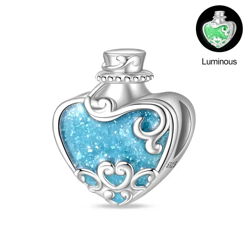 Charm Bead 925 Sterling Silver Butterfly, Daisy & Rose