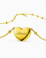 Collana Cuore "Amore" Ipoallergenica