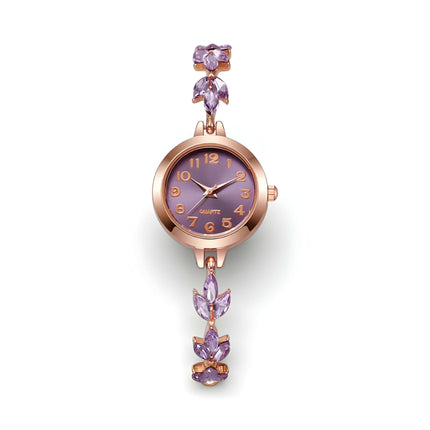 Montre-bracelet femme avec cristaux