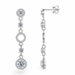 Moissanite Drop Earrings 925 Sterling Silver