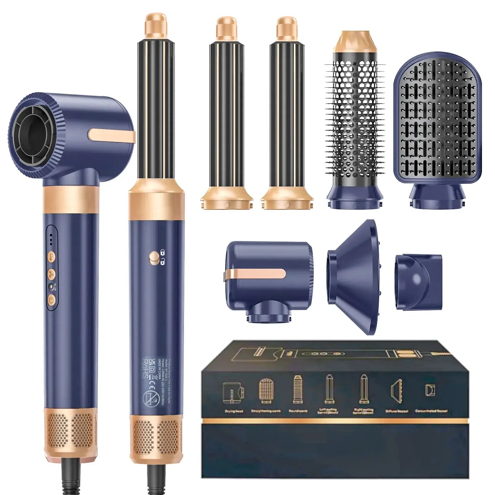 Professional Hair Styler 7-in-1