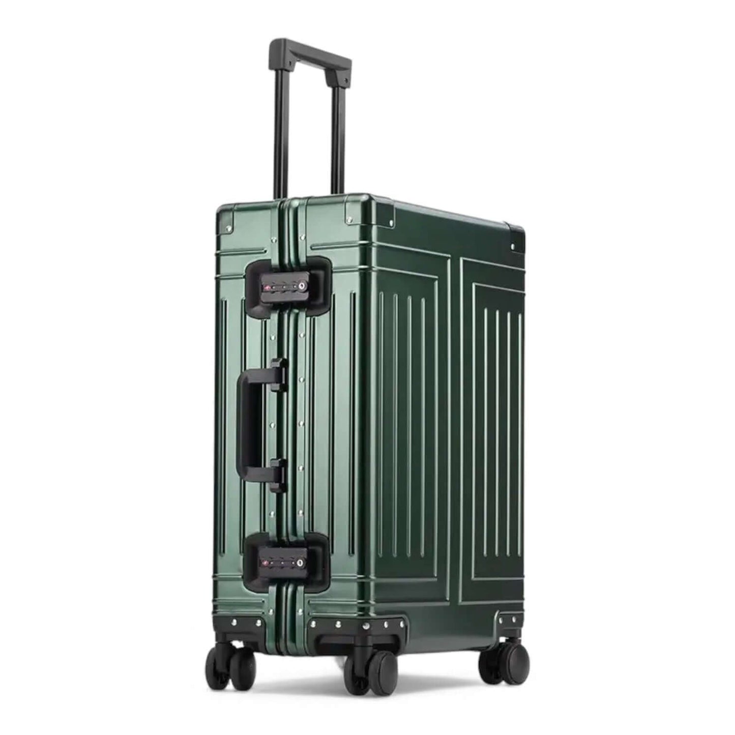 Travel Suitcase Aluminum Rolling Luggage