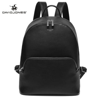 Black vintage backpack for women, soft faux leather, stylish fashion accessory.
