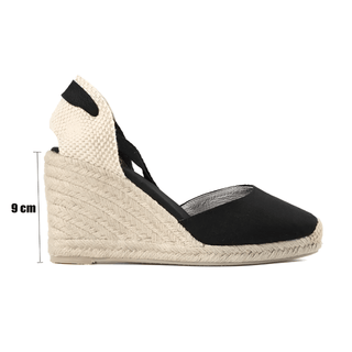 White espadrilles sandals, women's fashion footwear, adjustable ankle strap, breathable and elegant style.