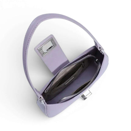 Women's Leather Half Moon Bag