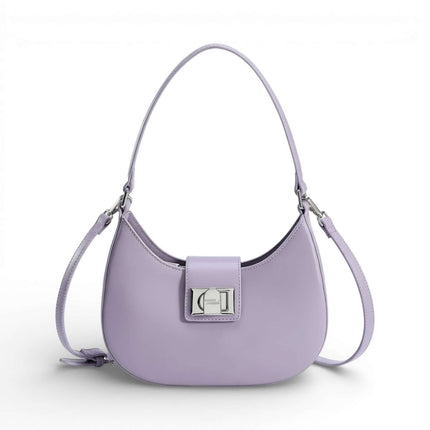 Women's Leather Half Moon Bag