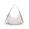 Womens Leather Half Moon Bag