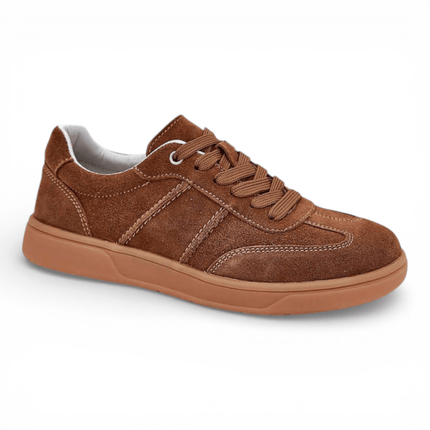 Womens Sneakers - Suede Leather