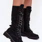 Women's ankle boots made of natural suede