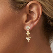 Lucky Drop Earrings - 14K Gold-Plated