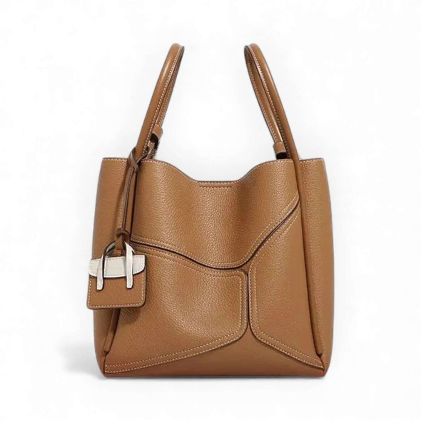 Shoulder bag with zipper pocket