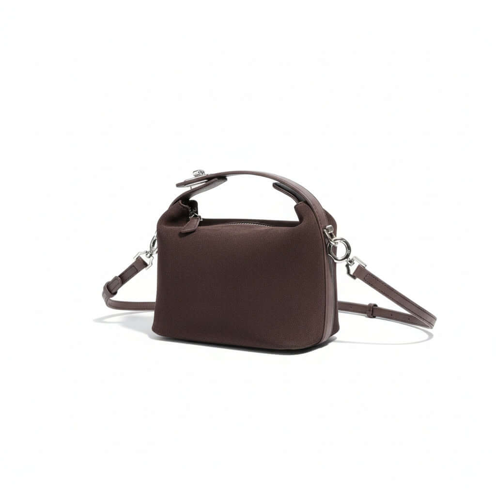 Suede Shoulder Bag Korean Style