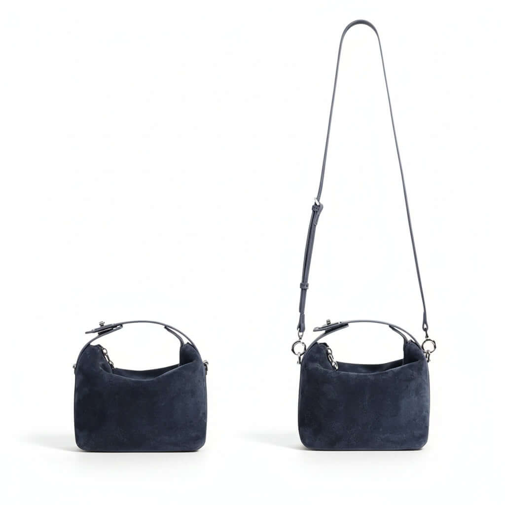Suede Shoulder Bag Korean Style